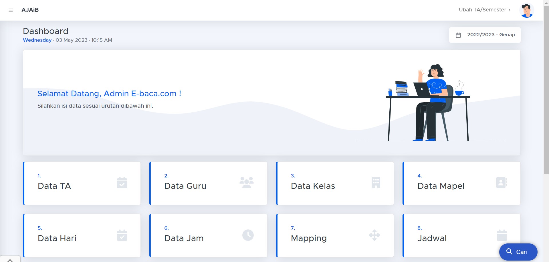 Aplikasi Jadwal Anti Bentrok - e-baca.com